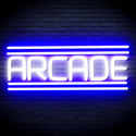 advpro-arcade-ultra-bright-led-neon-sign-fnu0412 - White & Blue