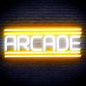 advpro-arcade-ultra-bright-led-neon-sign-fnu0412 - White & Golden Yellow