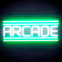 advpro-arcade-ultra-bright-led-neon-sign-fnu0412 - White & Green