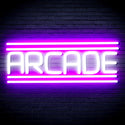 advpro-arcade-ultra-bright-led-neon-sign-fnu0412 - White & Purple