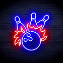 advpro-bowling-ultra-bright-led-neon-sign-fnu0416 - Blue & Red