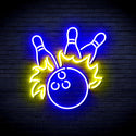 advpro-bowling-ultra-bright-led-neon-sign-fnu0416 - Blue & Yellow
