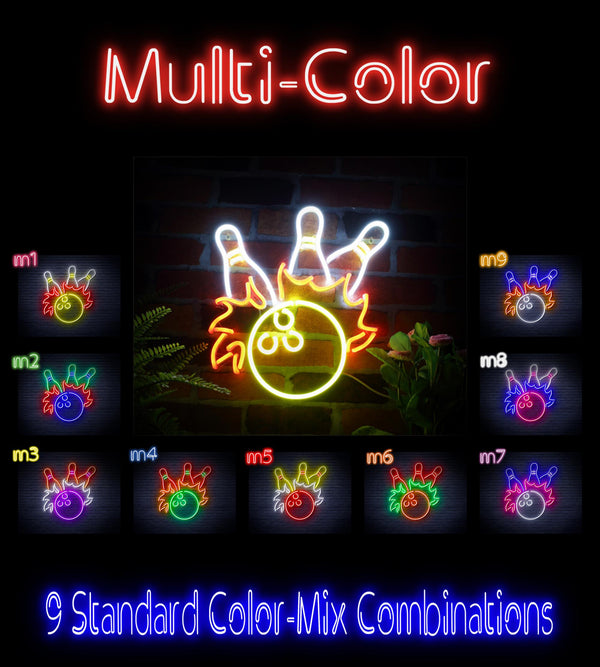 advpro-bowling-ultra-bright-led-neon-sign-fnu0416 - Multi-Color