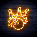 advpro-bowling-ultra-bright-led-neon-sign-fnu0416 - Golden Yellow
