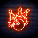advpro-bowling-ultra-bright-led-neon-sign-fnu0416 - Orange