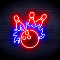 advpro-bowling-ultra-bright-led-neon-sign-fnu0416 - Red & Blue