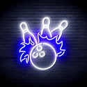 advpro-bowling-ultra-bright-led-neon-sign-fnu0416 - White & Blue