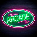 advpro-arcade-ultra-bright-led-neon-sign-fnu0418 - Green & Pink
