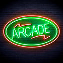 advpro-arcade-ultra-bright-led-neon-sign-fnu0418 - Green & Red
