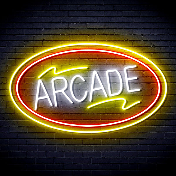 advpro-arcade-ultra-bright-led-neon-sign-fnu0418 - Multi-Color 4