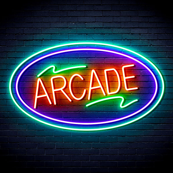 advpro-arcade-ultra-bright-led-neon-sign-fnu0418 - Multi-Color 5