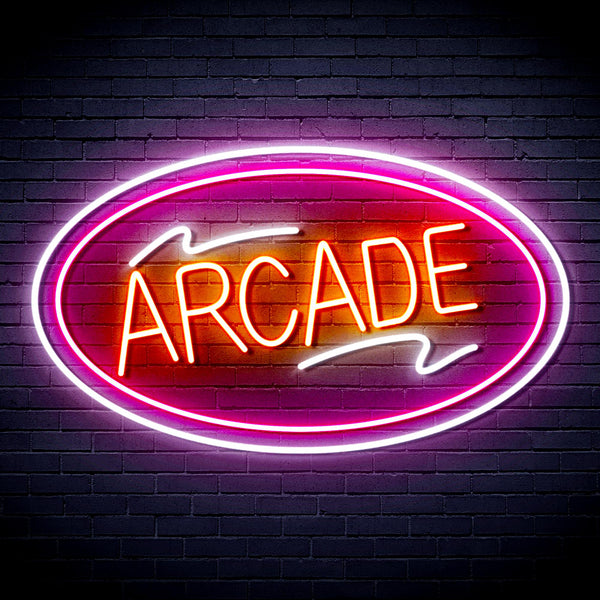advpro-arcade-ultra-bright-led-neon-sign-fnu0418 - Multi-Color 6