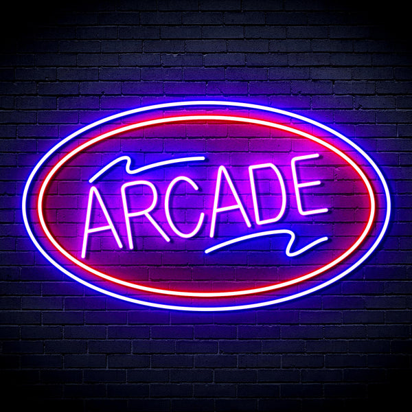 advpro-arcade-ultra-bright-led-neon-sign-fnu0418 - Multi-Color 7