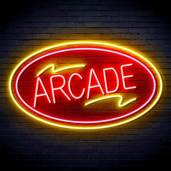 advpro-arcade-ultra-bright-led-neon-sign-fnu0418 - Multi-Color 8