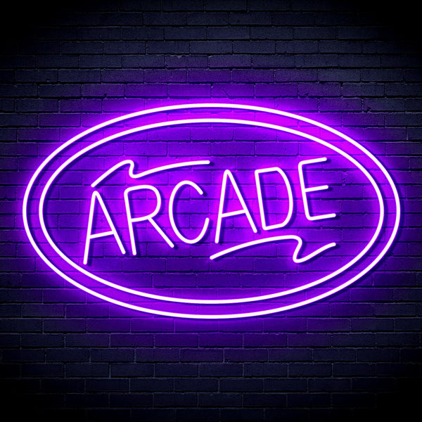 advpro-arcade-ultra-bright-led-neon-sign-fnu0418 - Purple