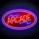 advpro-arcade-ultra-bright-led-neon-sign-fnu0418 - Red & Blue