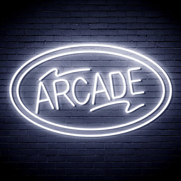 advpro-arcade-ultra-bright-led-neon-sign-fnu0418 - White