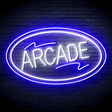 advpro-arcade-ultra-bright-led-neon-sign-fnu0418 - White & Blue