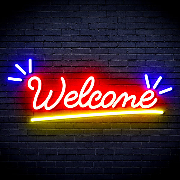 advpro-welcome-ultra-bright-led-neon-sign-fnu0419 - Multi-Color 3