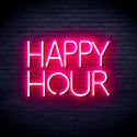 advpro-happy-hour-ultra-bright-led-neon-sign-fnu0420 - Pink