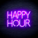 advpro-happy-hour-ultra-bright-led-neon-sign-fnu0420 - Purple