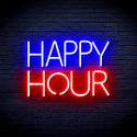 advpro-happy-hour-ultra-bright-led-neon-sign-fnu0420 - Red & Blue