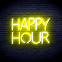 advpro-happy-hour-ultra-bright-led-neon-sign-fnu0420 - Yellow