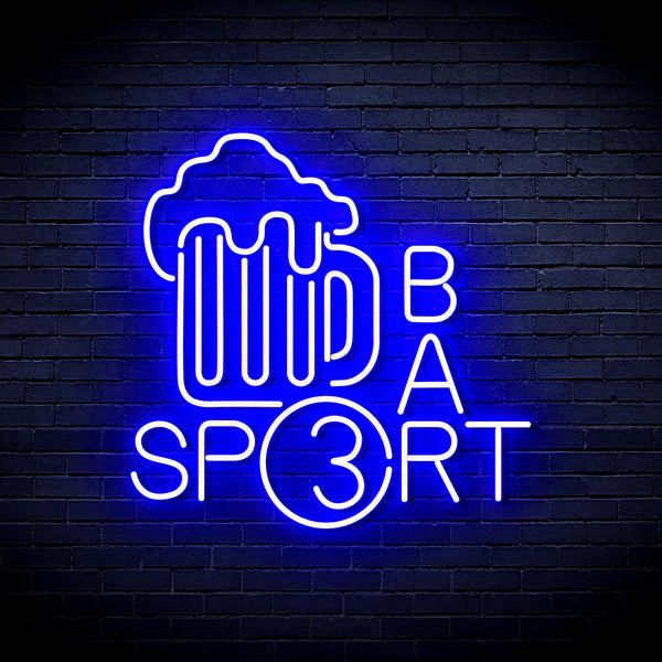 advpro-sport-bar-with-beer-mug-ultra-bright-led-neon-sign-fnu0422 - Blue