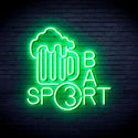 advpro-sport-bar-with-beer-mug-ultra-bright-led-neon-sign-fnu0422 - Green