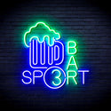 advpro-sport-bar-with-beer-mug-ultra-bright-led-neon-sign-fnu0422 - Green & Blue