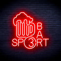advpro-sport-bar-with-beer-mug-ultra-bright-led-neon-sign-fnu0422 - Red