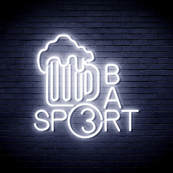 advpro-sport-bar-with-beer-mug-ultra-bright-led-neon-sign-fnu0422 - White