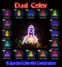 advpro-rocket-ultra-bright-led-neon-sign-fnu0423 - Dual-Color