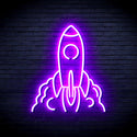 advpro-rocket-ultra-bright-led-neon-sign-fnu0423 - Purple