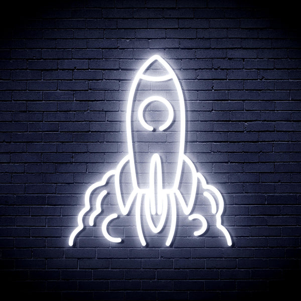 advpro-rocket-ultra-bright-led-neon-sign-fnu0423 - White