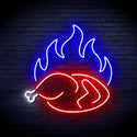 advpro-chicken-shop-restaurant-with-flame-ultra-bright-led-neon-sign-fnu0426 - Multi-Color 5