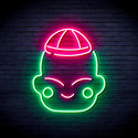 advpro-chinese-new-year-child-boy-ultra-bright-led-neon-sign-fnu0428 - Green & Pink