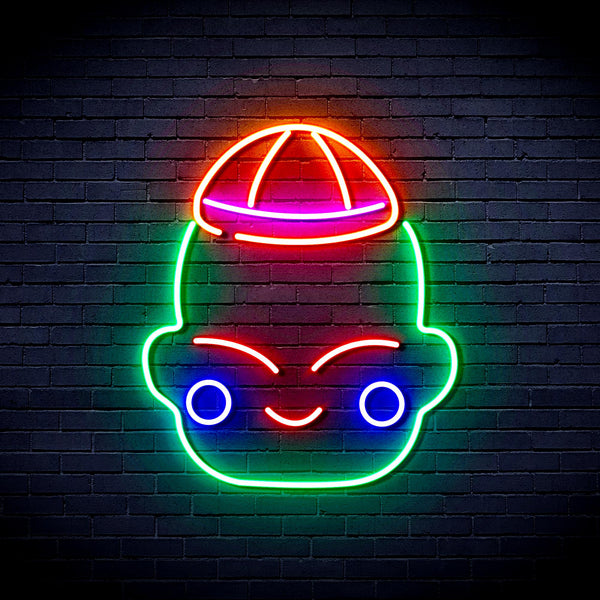 advpro-chinese-new-year-child-boy-ultra-bright-led-neon-sign-fnu0428 - Multi-Color 2