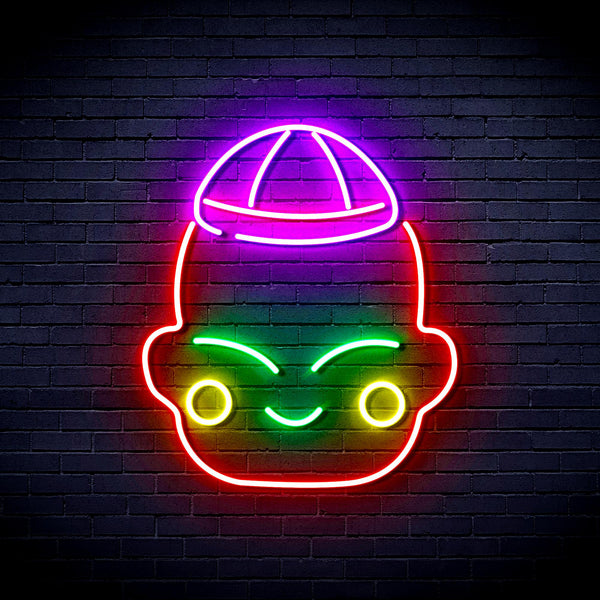 advpro-chinese-new-year-child-boy-ultra-bright-led-neon-sign-fnu0428 - Multi-Color 6