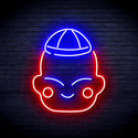 advpro-chinese-new-year-child-boy-ultra-bright-led-neon-sign-fnu0428 - Red & Blue