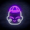 advpro-chinese-new-year-child-boy-ultra-bright-led-neon-sign-fnu0428 - White & Purple