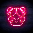 advpro-chinese-new-year-child-girl-ultra-bright-led-neon-sign-fnu0429 - Pink