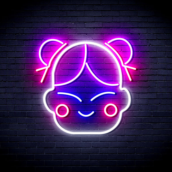 advpro-chinese-new-year-child-girl-ultra-bright-led-neon-sign-fnu0429 - Multi-Color 1