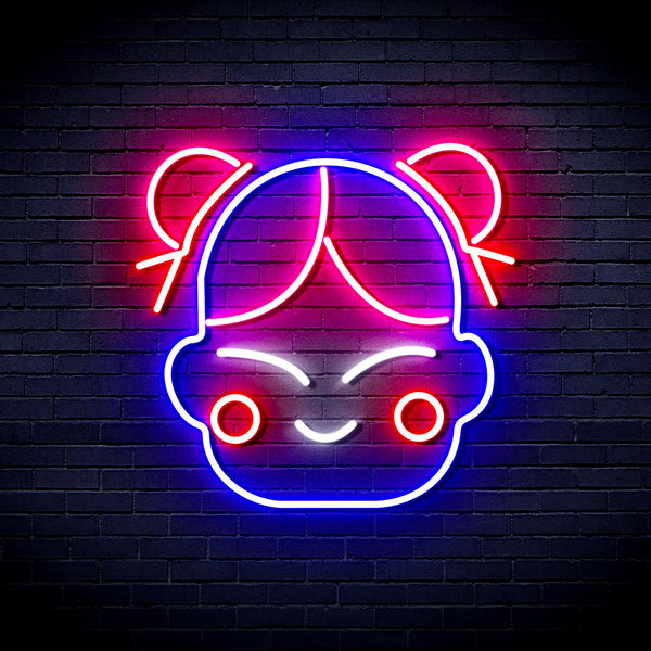 advpro-chinese-new-year-child-girl-ultra-bright-led-neon-sign-fnu0429 - Multi-Color 3