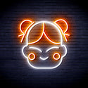advpro-chinese-new-year-child-girl-ultra-bright-led-neon-sign-fnu0429 - White & Orange