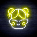 advpro-chinese-new-year-child-girl-ultra-bright-led-neon-sign-fnu0429 - White & Yellow