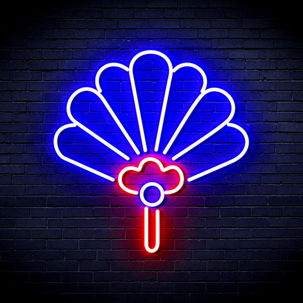 advpro-chinese-new-year-decoration-ultra-bright-led-neon-sign-fnu0432 - Blue & Red