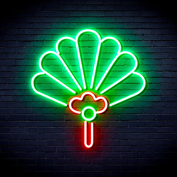 advpro-chinese-new-year-decoration-ultra-bright-led-neon-sign-fnu0432 - Green & Red