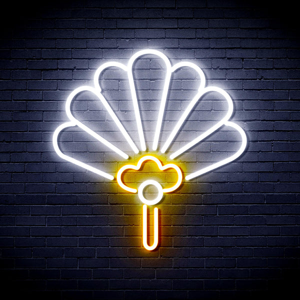 advpro-chinese-new-year-decoration-ultra-bright-led-neon-sign-fnu0432 - White & Golden Yellow