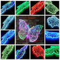 Rainbow Color Butterfly st06-fnd-i0007-c